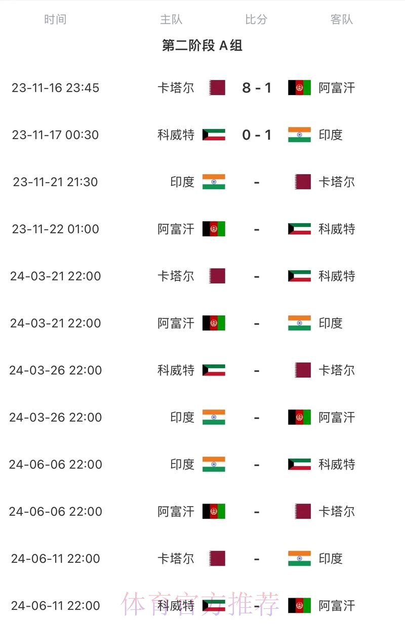2026世界杯每日赛程一览赛事详情实时查看